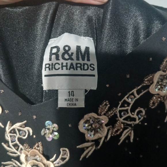 Vintage Embroidered Formal Dress Womens size 10 - Picture 7 of 10